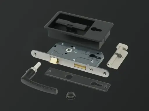 Locking mechanism set